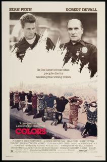 Colors 1988 Original U s One Sheet Movie Poster