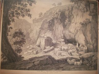 Jakob Philipp Hackert 1780 Fonte Bello Monti Lucretili Capre Grotte