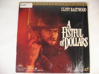 Fistful of Dollars 1964 Laserdisc Clint Eastwood