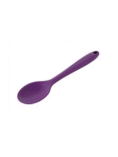 Kitchen Craft Colourworks aubergine silicone spoon   
