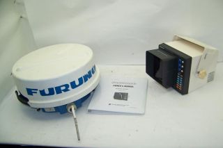 Furuno Marine Radar Display Model 1720 with Scanner Unit Manual Made