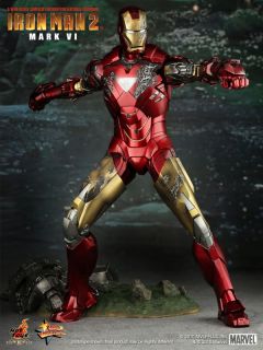 Hot Toys Iron Man 2 Mark VI 6 12 Figure in Stock
