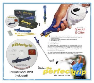 golf swing trainer practice aid training The Perfect Grip Mark OMeara