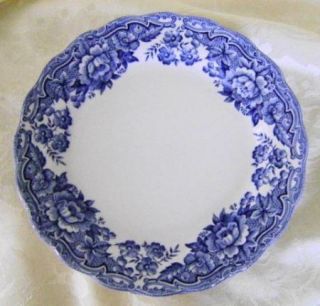Ridgway Marlborough Blue One Bread and Butter Plate