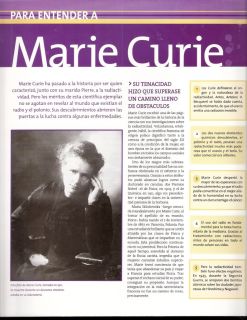 Madame Marie Curie Argentina Magazine Biography
