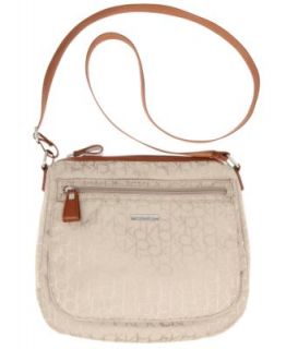 Calvin Klein Handbag, Quilted Nylon Messenger   Handbags & Accessories