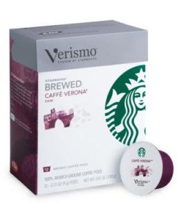 Starbucks Verismo Coffee Pods, 12 Count Verona