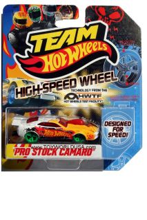 2012 Team Hot Wheels High Speed Wheel Pro Stock Camaro with Green