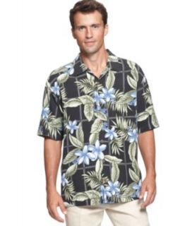 Tommy Bahama Shirt, Cigars and Cars Short Sleeve Shirt   Mens Casual
