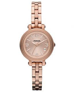 Fossil Watch, Womens Heather Rose Gold tone Stainless Steel Bracelet