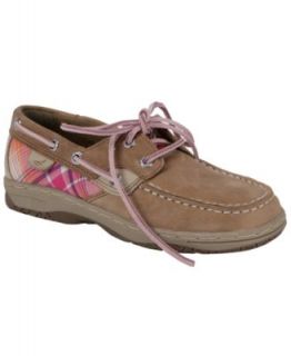 Sperry Top Sider Kids Shoes, Little Girls Bluefish Plaid Boat Shoe