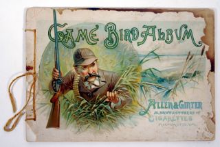 1880s Game Birds of America Allen Ginter Tobacco Album