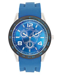 Unlisted Watch, Mens Blue Silicone Strap 46mm UL1221   All Watches