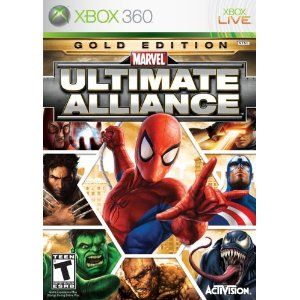 Marvel Ultimate Alliance Gold Edition Xbox 360 Complete 047875821316