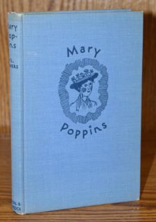 Travers Mary Poppins 1934 w DJ Early Fairy Tale Childrens Book