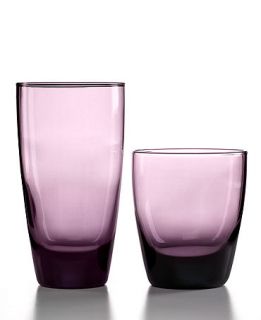The Cellar Glassware, Classic Purple 16 Piece Set   Glassware   Dining
