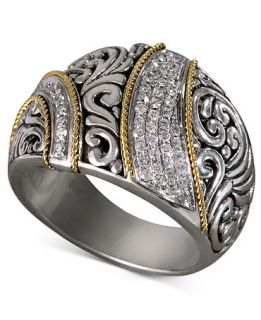 Balissima by Effy Collection Diamond Ring, 18k Gold and Sterling