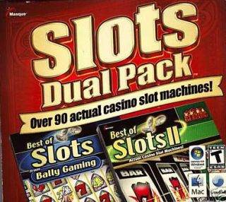 Masque Slots Dual Pack PC Mac CD 2 Best of Casino Games