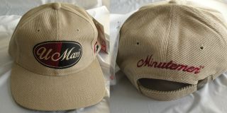 New RARE Vintage Corduroy Cord Adjustable Strap Cap Hat 1995 NCAA