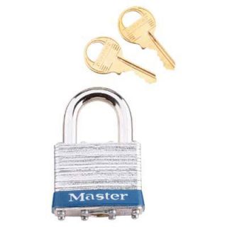 Master Lock 1 3 4in Shrouded Steel Keyed Different Padlock 1D
