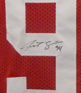 Justin Smith Autographed Signed San Francisco 49ers Red Mesh Size XL