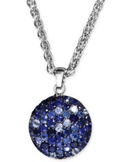 Balissima by Effy Collection Sterling Silver Necklace, Sapphire Pave