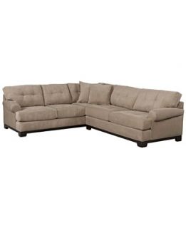 Corner Unit and Right Arm Facing Apartment Sofa) 143W x 111D x 26H