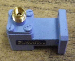 Maury Microwave WR22 to 2 4mm Waveguide to Coax Adapter 33 50GHz
