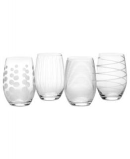 Mikasa Glassware, Clear Cheers Sets of 4 Collection   Glassware