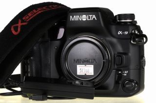 Minolta Maxxum A 9 Film SLR Camera Alpha 9 A9 EX