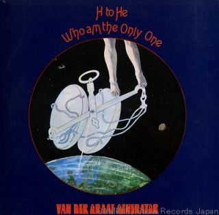974 Van Der Graaf Generator H to He Who Am The Only One UK Vinyl