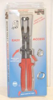 Mayhew 28657 Comfort Grip Easy Access Hose Clamp Pliers