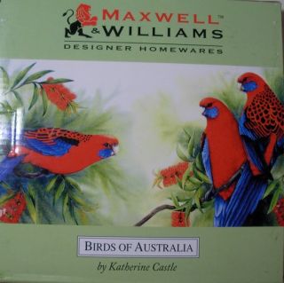 Maxwell Williams Birds of Australia Plate 20cm 560 Mint in Gift Box