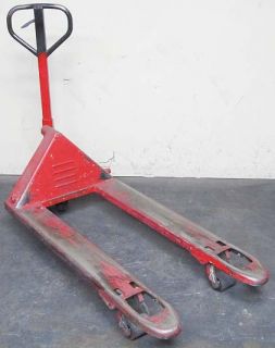 Crown Manual Hydraulic Pallet Jack Skid Lift Truck