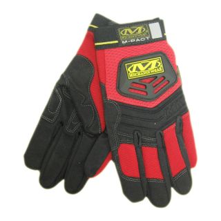 Mechanix Wear MMP 02 008 M Pact Impact Work Gloves Red