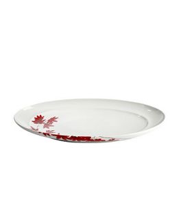 Mikasa Dinnerware, Pure Red Leaf Oval Platter   Fine China   Dining