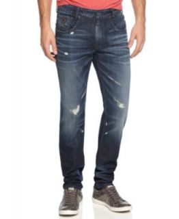Guess Jeans, Distressed Lincoln Fit   Mens Jeans