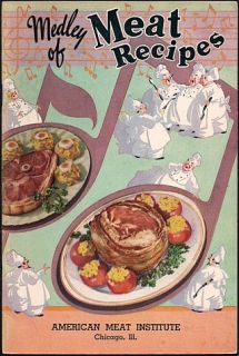 Medley of Meat Recipes »« 1940 Vintage Cookbook