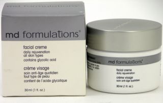 MD Formulations Facial Creme Daily Rejuvenation Oily