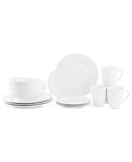 Maxwell & Williams Dinnerware, White Basics Studio 16 Piece Set