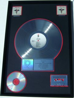 Melissa Etheridge RIAA Certified Platinum DVD Award