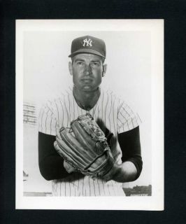 Lindy McDaniel 1968 73 New York Yankees Photo