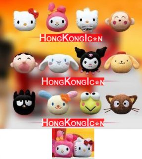 Sanrio HK McDonalds 2007 Hello Kitty Friends Magnet Plush Doll
