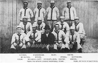 PHOTO1905 06 York Tri State League Baseball Team