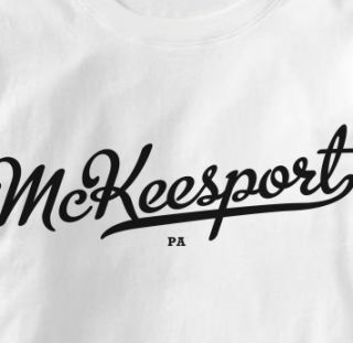 McKeesport Pennsylvania PA Metro Souvenir T Shirt XL