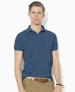 Polo Ralph Lauren Shirt,Classic Fit Short Sleeved Cotton Mesh Polo