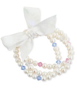 Fresh by Honora Pearl Bracelet Set, Cultured Freshwater Pearl Pink and