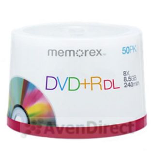 Memorex DVD+R DL Dual Layer Media