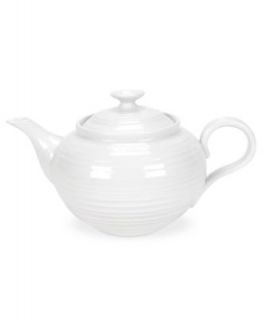Lenox Dinnerware, Opal Innocence Carved Teapot   Fine China   Dining