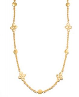 Lauren Ralph Lauren Necklace, Goldtone Chain Link   Fashion Jewelry